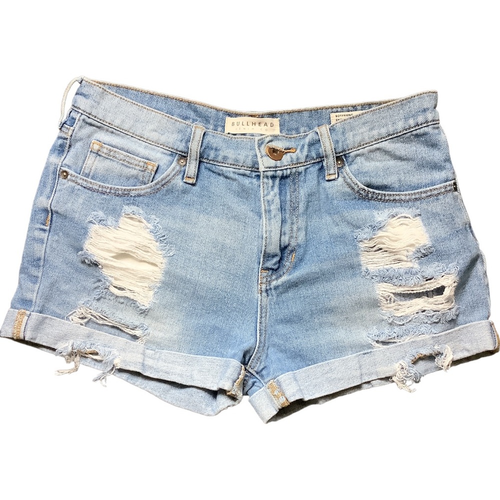Bullhead denim boyfriend shorts size 9